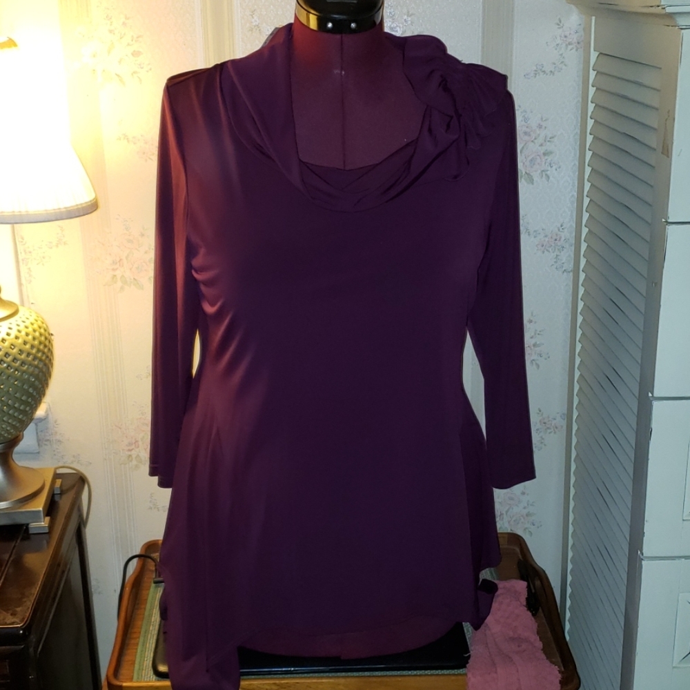Maroon blouse